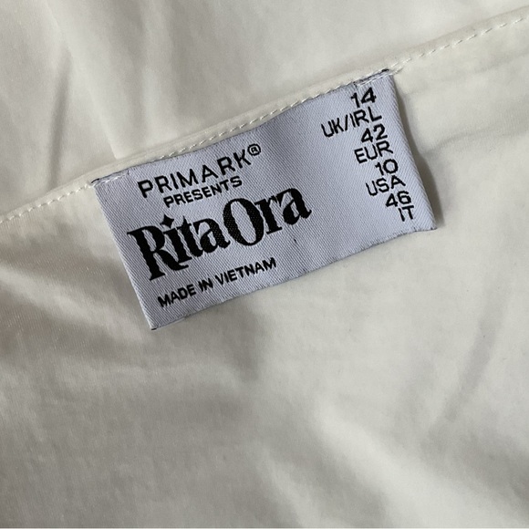 Rita Ora Primark White Maxi Skirt, 10, New - Picture 4 of 6